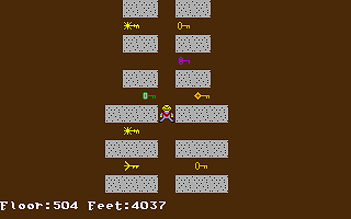 Daniel's Dungeon - University Game atari screenshot